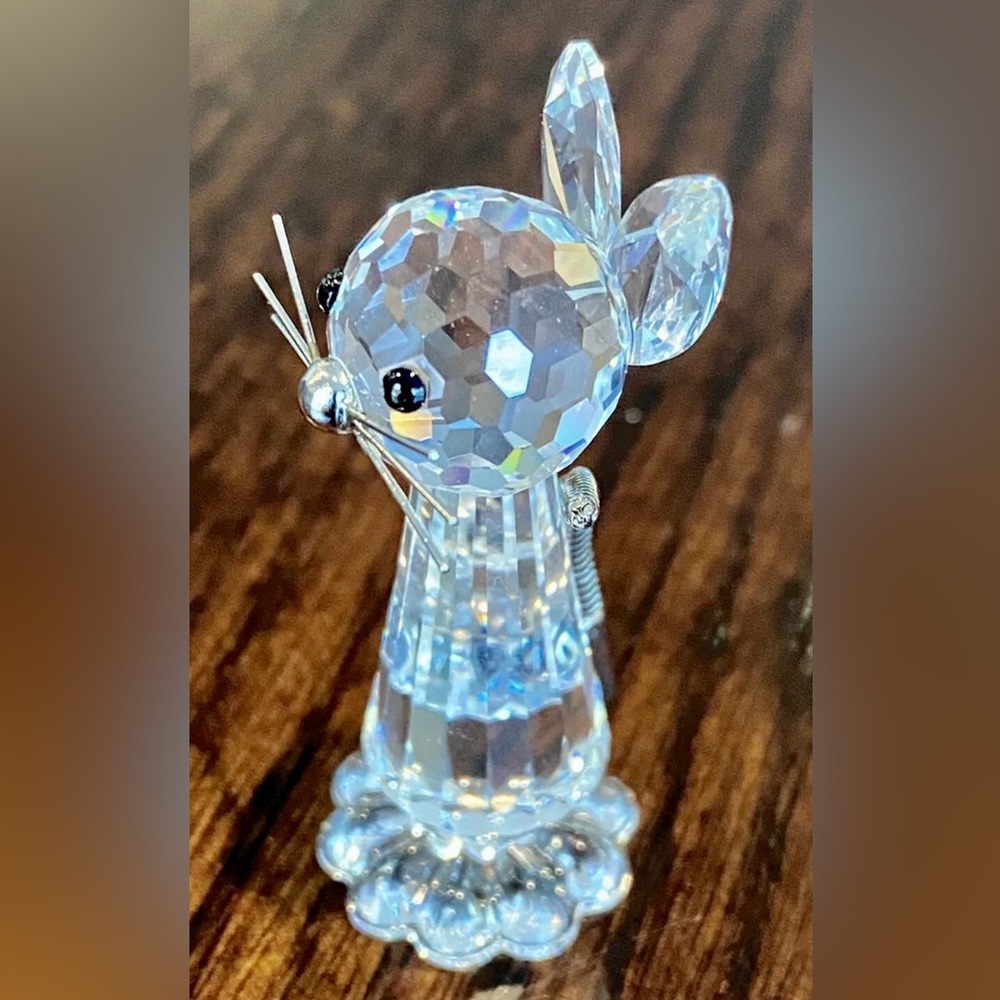 SWAROVSKI CRYSTAL CAT 183274 MIB - RETIRED 7606 NR 000 003 - COA - Picture 2 of 7